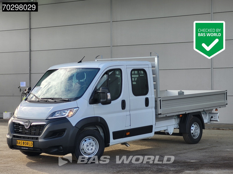 Opel Movano 140PK Driezijdige Kipper Dubbel Cabine Airco Cruise Euro6 Tipper Benne Kieper Dreiseitenkipper A/C Cruise control - Бордови бус: снимка 1 Opel Movano 140PK Driezijdige Kipper Dubbel Cabine Airco Cruise Euro6 Tipper Benne Kieper Dreiseitenkipper A/C Cruise control - Бордови бус: снимка 1