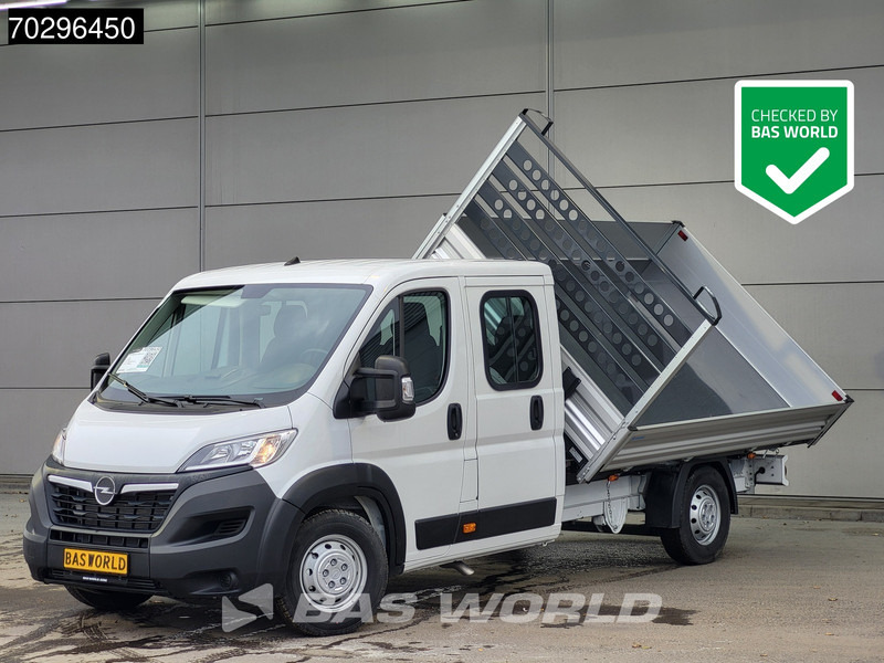 Opel Movano 140PK Driezijdige Kipper Dubbel Cabine Airco Cruise Euro6 Tipper Benne Kieper Dreiseitenkipper A/C Cruise control - Бус самосвал: снимка 1 Opel Movano 140PK Driezijdige Kipper Dubbel Cabine Airco Cruise Euro6 Tipper Benne Kieper Dreiseitenkipper A/C Cruise control - Бус самосвал: снимка 1