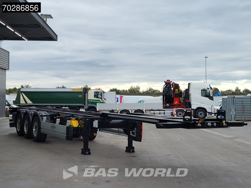 Orthaus CGS 3 axles NEW Liftachse 40ft 45ft SAF - Контейнеровоз/ Сменна каросерия полуремарке: снимка 5 Orthaus CGS 3 axles NEW Liftachse 40ft 45ft SAF - Контейнеровоз/ Сменна каросерия полуремарке: снимка 5