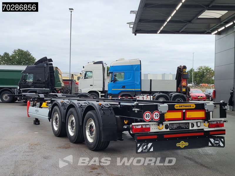 Orthaus CGS 3 axles NEW Liftachse 40ft 45ft SAF - Контейнеровоз/ Сменна каросерия полуремарке: снимка 3 Orthaus CGS 3 axles NEW Liftachse 40ft 45ft SAF - Контейнеровоз/ Сменна каросерия полуремарке: снимка 3