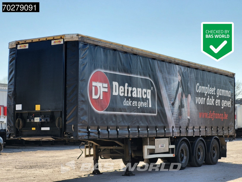 Pacton TPD 339 1xLift+2xLenkachse Kooiaap - Брезентово полуремарке: снимка 1 Pacton TPD 339 1xLift+2xLenkachse Kooiaap - Брезентово полуремарке: снимка 1