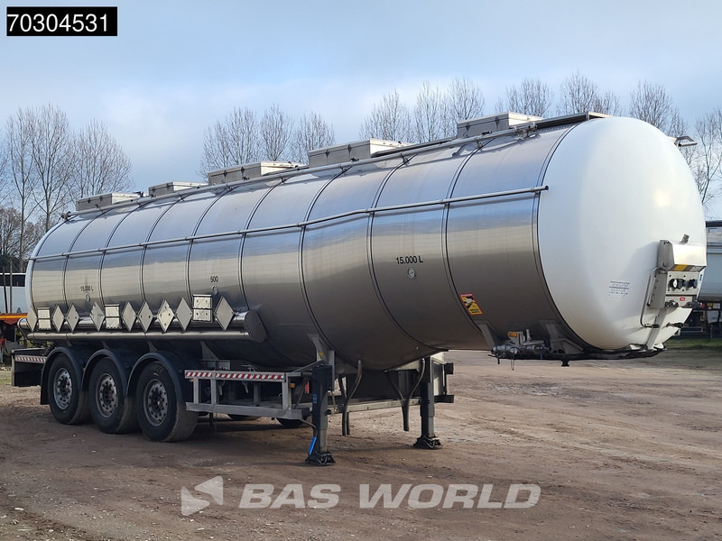 Parcisa D-2713 TUV 06/26 ADR Lifting Axle FUEL - Полуремарке цистерна: снимка 3 Parcisa D-2713 TUV 06/26 ADR Lifting Axle FUEL - Полуремарке цистерна: снимка 3