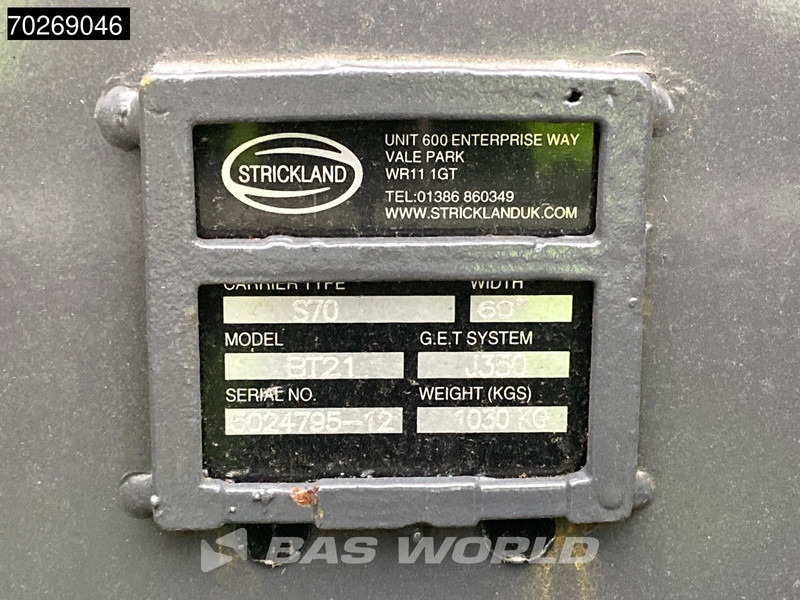 Нови Прикачен инвентар Strickland S70 1.2 M3 - 1.5M WIDE: снимка 9 Нови Прикачен инвентар Strickland S70 1.2 M3 - 1.5M WIDE: снимка 9