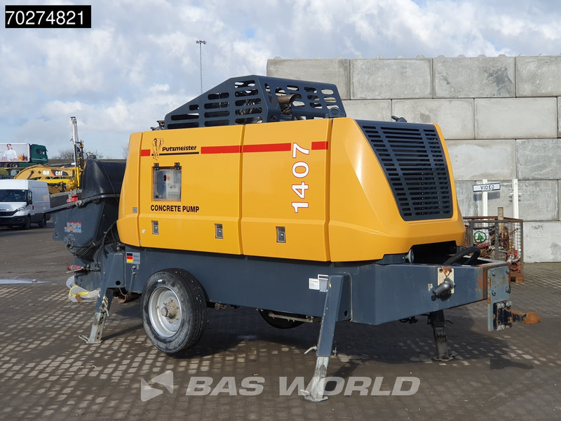 Putzmeister BSA 1407 D5 Concrete Pump | 71 m³/hr - Бетон помпа: снимка 5 Putzmeister BSA 1407 D5 Concrete Pump | 71 m³/hr - Бетон помпа: снимка 5