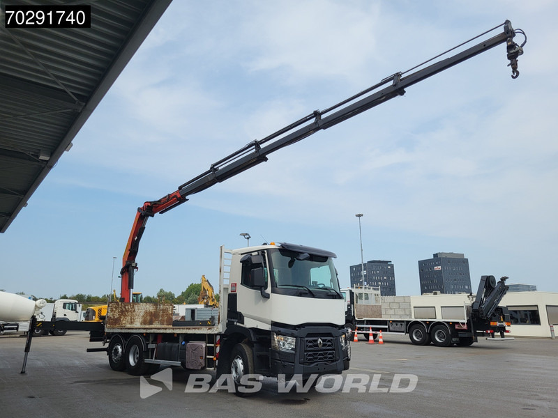 Renault C 380 6X2 Palfinger PK 22002 EH Crane Optibrake Euro 6 - Бордови камион, Камион с кран: снимка 3 Renault C 380 6X2 Palfinger PK 22002 EH Crane Optibrake Euro 6 - Бордови камион, Камион с кран: снимка 3
