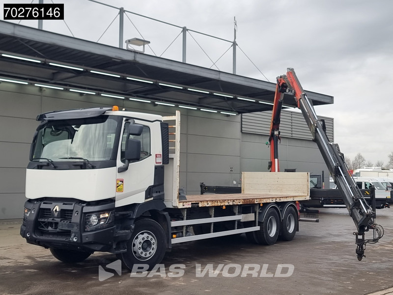 Renault C 380 6X4 Palfinger PK18002-EH C Remote Retarder Euro 6 - Бордови камион, Камион с кран: снимка 5 Renault C 380 6X4 Palfinger PK18002-EH C Remote Retarder Euro 6 - Бордови камион, Камион с кран: снимка 5