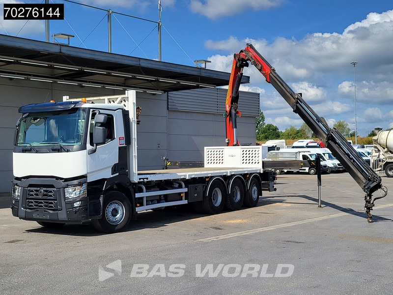 Renault C 380 8X4 Palfinger PK 23001 EH Remote Lift+Lenkachse Euro 6 - Бордови камион, Камион с кран: снимка 3 Renault C 380 8X4 Palfinger PK 23001 EH Remote Lift+Lenkachse Euro 6 - Бордови камион, Камион с кран: снимка 3