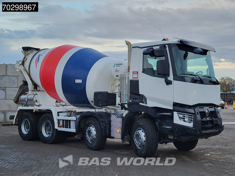 Renault C 380 C 8X4 9m3 Schwing Stetter mixer Steelsuspension Automatic Euro 6 - Бетоновоз: снимка 3 Renault C 380 C 8X4 9m3 Schwing Stetter mixer Steelsuspension Automatic Euro 6 - Бетоновоз: снимка 3