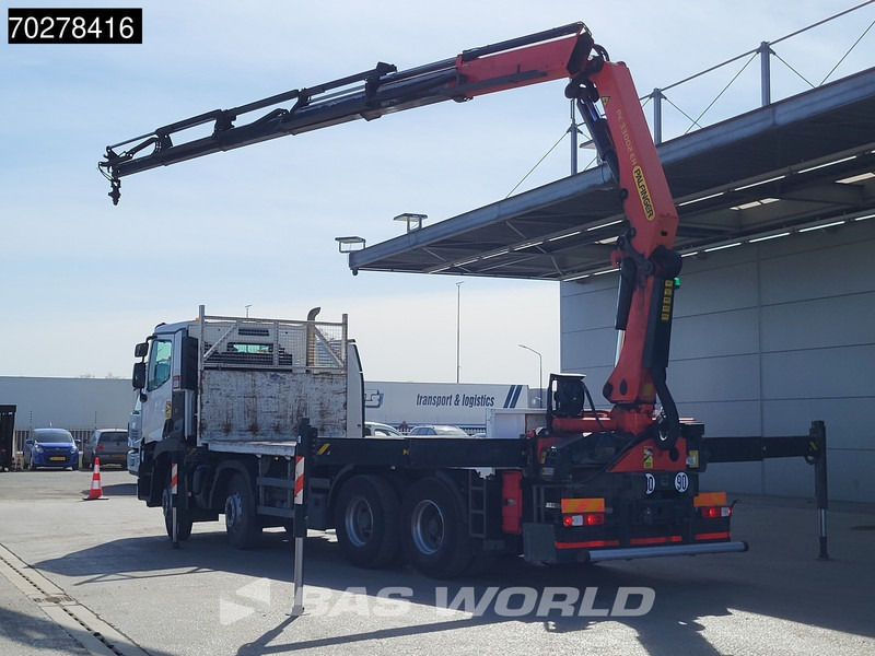 Бордови камион, Камион с кран Renault C 430 8X4 Palfinger PK33002EH Kran Crane Big Axle Euro 6: снимка 6