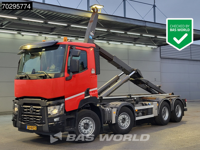 Renault C 430 C 8X4 VDL S-30-6600 Hooklift Big-Axle Euro 6 - Мултилифт с кука камион: снимка 1 Renault C 430 C 8X4 VDL S-30-6600 Hooklift Big-Axle Euro 6 - Мултилифт с кука камион: снимка 1