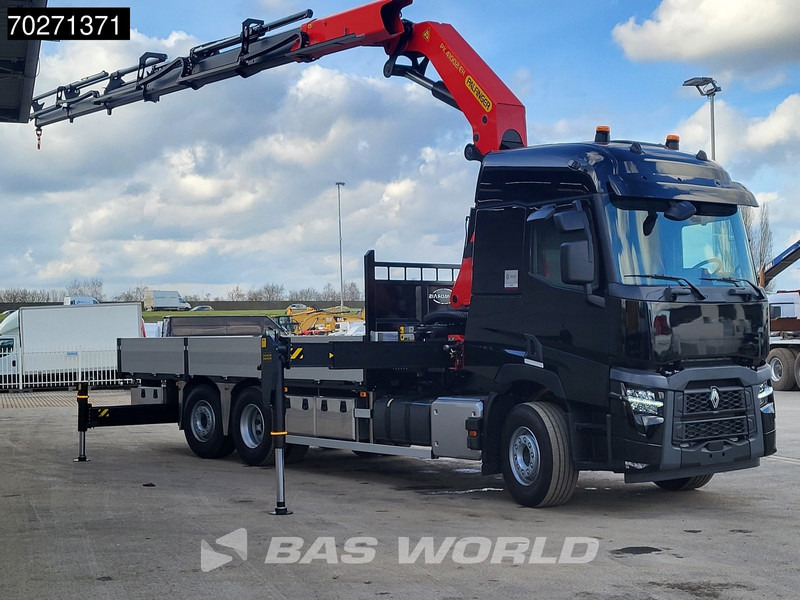 Renault C 480 6X2 NEW! Palfinger PK41002 EH Crane Kran ACC Euro 6 - Бордови камион, Камион с кран: снимка 3 Renault C 480 6X2 NEW! Palfinger PK41002 EH Crane Kran ACC Euro 6 - Бордови камион, Камион с кран: снимка 3
