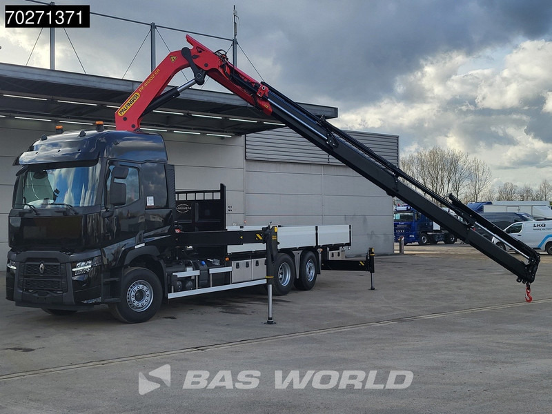 Renault C 480 6X2 NEW! Palfinger PK41002 EH Crane Kran ACC Euro 6 - Бордови камион, Камион с кран: снимка 5 Renault C 480 6X2 NEW! Palfinger PK41002 EH Crane Kran ACC Euro 6 - Бордови камион, Камион с кран: снимка 5