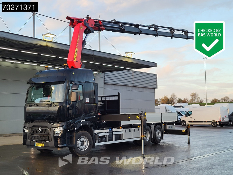 Renault C 480 6X2 NEW! Palfinger PK41002 EH Crane Kran ACC Euro 6 - Бордови камион, Камион с кран: снимка 1 Renault C 480 6X2 NEW! Palfinger PK41002 EH Crane Kran ACC Euro 6 - Бордови камион, Камион с кран: снимка 1