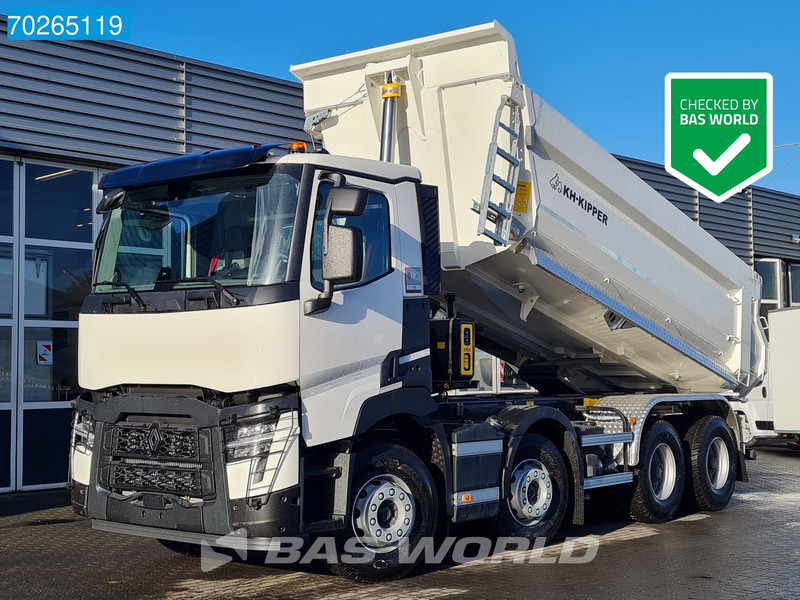Renault C 480 8X4 NEW! 18m3 KH Kipper Big Axle Full steel OPTIBRAKE+ Euro 6 - Самосвал камион: снимка 1 Renault C 480 8X4 NEW! 18m3 KH Kipper Big Axle Full steel OPTIBRAKE+ Euro 6 - Самосвал камион: снимка 1