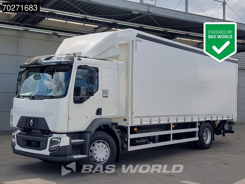 Renault D 280 4X2 NEW 19tons truck 2000kg Ladebordwand Automatic Euro 6 - Камион с брезент: снимка 1 Renault D 280 4X2 NEW 19tons truck 2000kg Ladebordwand Automatic Euro 6 - Камион с брезент: снимка 1