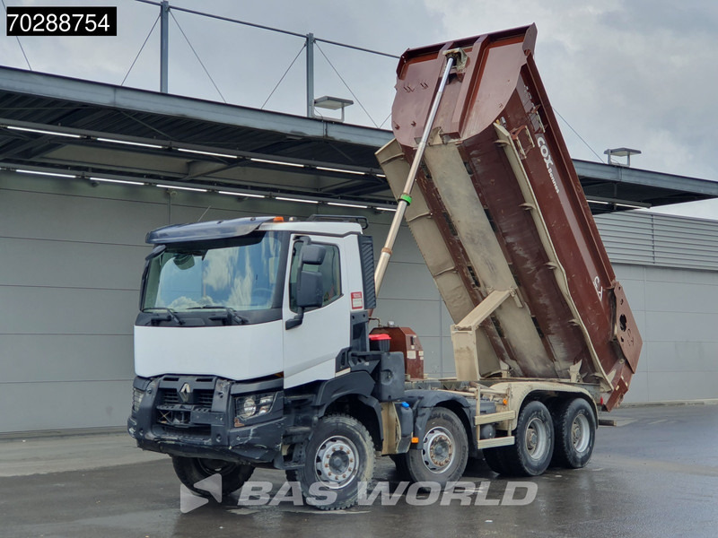 Renault K 440 8X4 18m3 Retarder Big-Axle Steelsuspension Automatic Euro 6 - Самосвал камион: снимка 3 Renault K 440 8X4 18m3 Retarder Big-Axle Steelsuspension Automatic Euro 6 - Самосвал камион: снимка 3