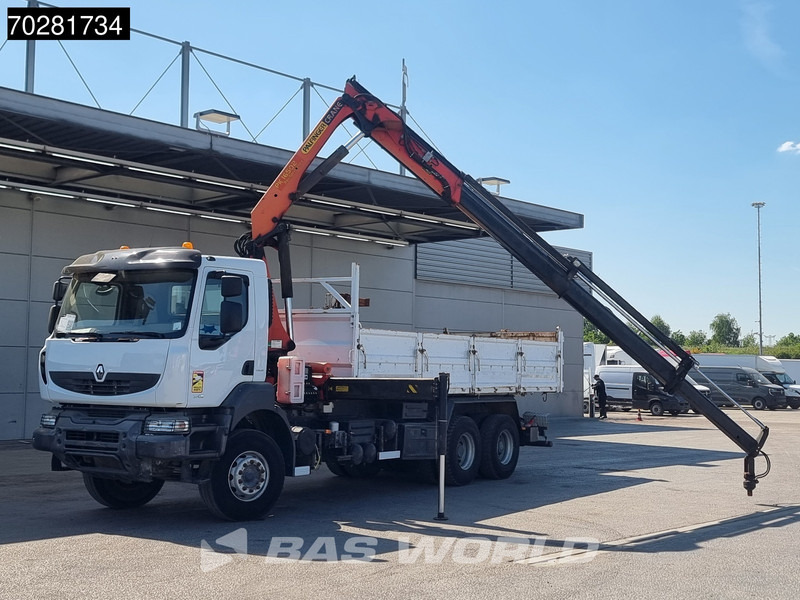 Renault Kerax 370 6X4 Palfinger PK16502 Kran Crane Big-Axle Steel suspension Euro 4 - Самосвал камион, Камион с кран: снимка 5 Renault Kerax 370 6X4 Palfinger PK16502 Kran Crane Big-Axle Steel suspension Euro 4 - Самосвал камион, Камион с кран: снимка 5