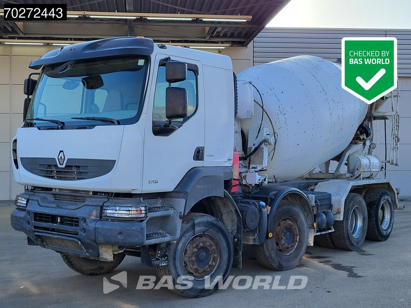 Renault Kerax 370 8X4 9m3 Mixer Manual Steelsuspension Euro4 - Бетоновоз: снимка 1 Renault Kerax 370 8X4 9m3 Mixer Manual Steelsuspension Euro4 - Бетоновоз: снимка 1