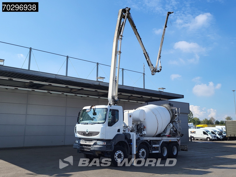 Renault Kerax 410 8X4 Mecbo PUMI 24 Mtr 7m3 mixer Automatic Euro 4 - Бетон помпа: снимка 3 Renault Kerax 410 8X4 Mecbo PUMI 24 Mtr 7m3 mixer Automatic Euro 4 - Бетон помпа: снимка 3
