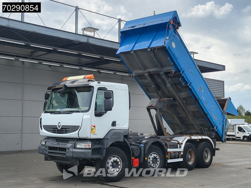 Renault Kerax 430 8X4 15m3 Forez Bennes Tipper 3-sides Steelsuspension Big-Axle Automatic Euro 5 - Самосвал камион: снимка 3 Renault Kerax 430 8X4 15m3 Forez Bennes Tipper 3-sides Steelsuspension Big-Axle Automatic Euro 5 - Самосвал камион: снимка 3