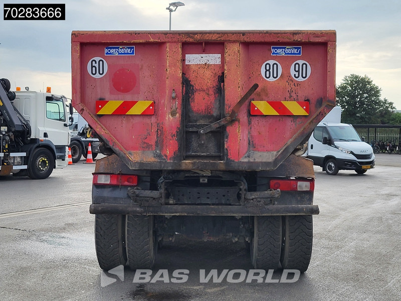 Самосвал камион Renault Kerax 430 8X4 16m3 Forez Bennes tipper Full Steel Big-Axle Automatic Euro 5: снимка 17