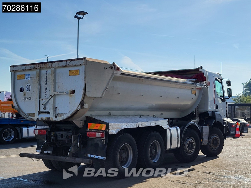 Самосвал камион Renault Kerax 430 8X4 16m3 tipper Retarder Big-Axle steel suspension automatic Euro 5: снимка 8