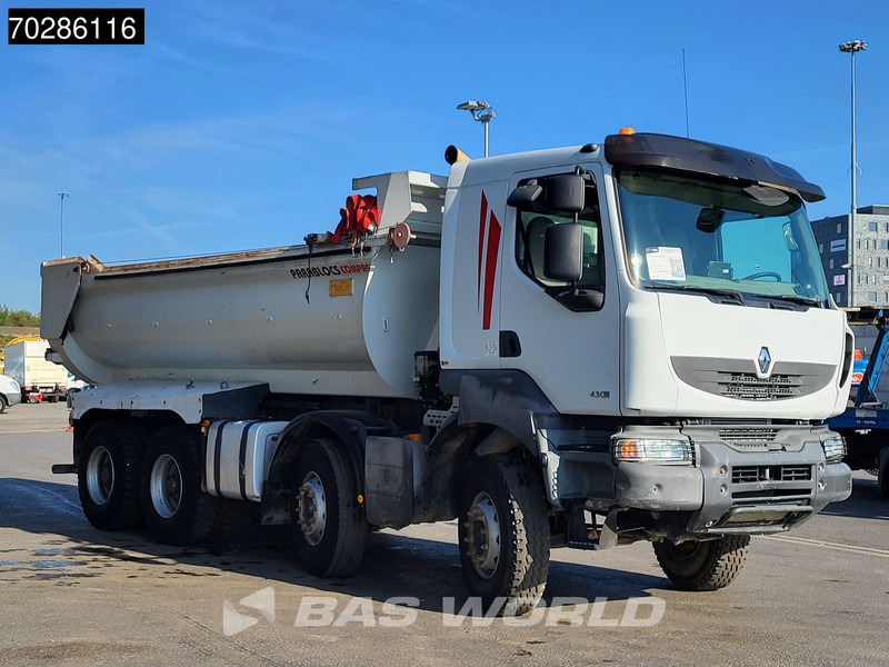 Самосвал камион Renault Kerax 430 8X4 16m3 tipper Retarder Big-Axle steel suspension automatic Euro 5: снимка 7