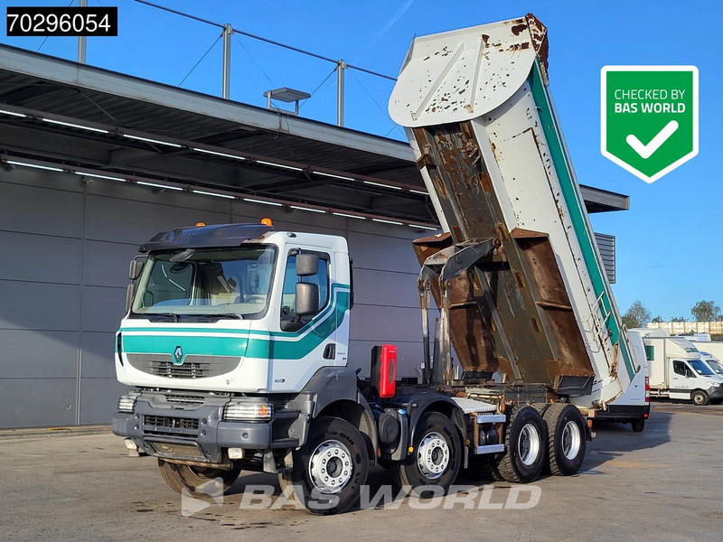 Renault Kerax 460 8X4 Steel Tipper Retarder Big-Axle Steelsuspension Euro 5 - Самосвал камион: снимка 1 Renault Kerax 460 8X4 Steel Tipper Retarder Big-Axle Steelsuspension Euro 5 - Самосвал камион: снимка 1