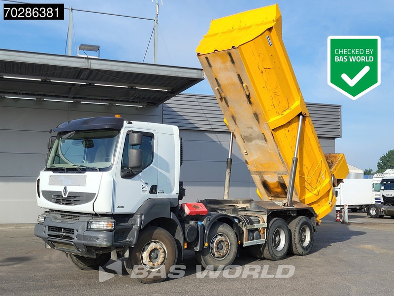 Renault Kerax 480 8X4 16m3 tipper Retarder Optibrake+ Big-Axle Steelsuspension Euro 5 - Самосвал камион: снимка 1 Renault Kerax 480 8X4 16m3 tipper Retarder Optibrake+ Big-Axle Steelsuspension Euro 5 - Самосвал камион: снимка 1