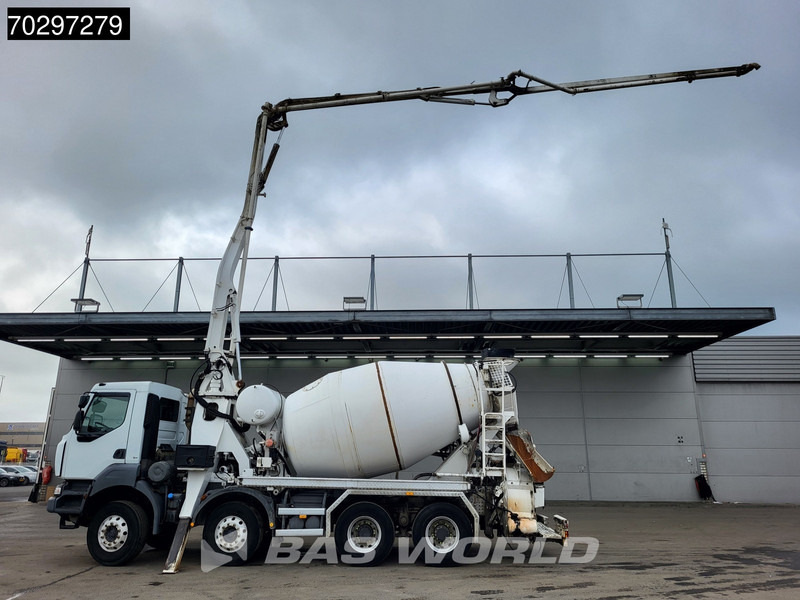 Renault Kerax 8X4 Mecbo M3-23/100-BZ Pomp+Mixer Big-Axle Steelsuspension Euro 5 - Бетоновоз: снимка 2 Renault Kerax 8X4 Mecbo M3-23/100-BZ Pomp+Mixer Big-Axle Steelsuspension Euro 5 - Бетоновоз: снимка 2