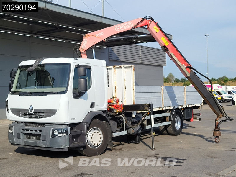 Renault Premium 370 4X2 Fassi F130A.21 Crane Manual Euro 4 - Бордови камион, Камион с кран: снимка 3 Renault Premium 370 4X2 Fassi F130A.21 Crane Manual Euro 4 - Бордови камион, Камион с кран: снимка 3