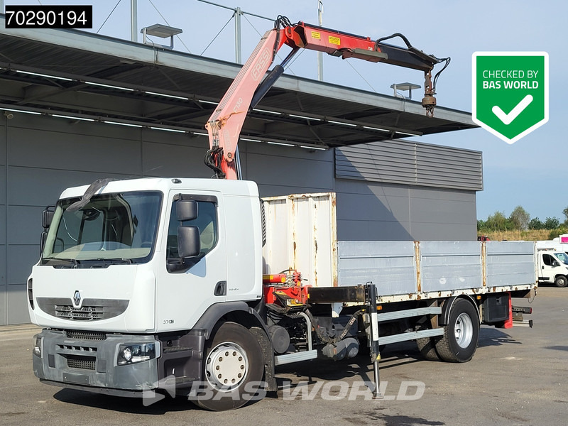 Renault Premium 370 4X2 Fassi F130A.21 Crane Manual Euro 4 - Бордови камион, Камион с кран: снимка 1 Renault Premium 370 4X2 Fassi F130A.21 Crane Manual Euro 4 - Бордови камион, Камион с кран: снимка 1