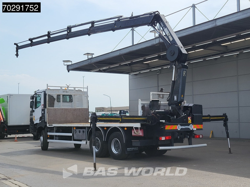 Renault Premium 380 6X4 HIAB X-HIDUO 188 E-5 Crane Steelsuspension Big-Axle Automatic Euro 6 - Бордови камион, Камион с кран: снимка 2 Renault Premium 380 6X4 HIAB X-HIDUO 188 E-5 Crane Steelsuspension Big-Axle Automatic Euro 6 - Бордови камион, Камион с кран: снимка 2
