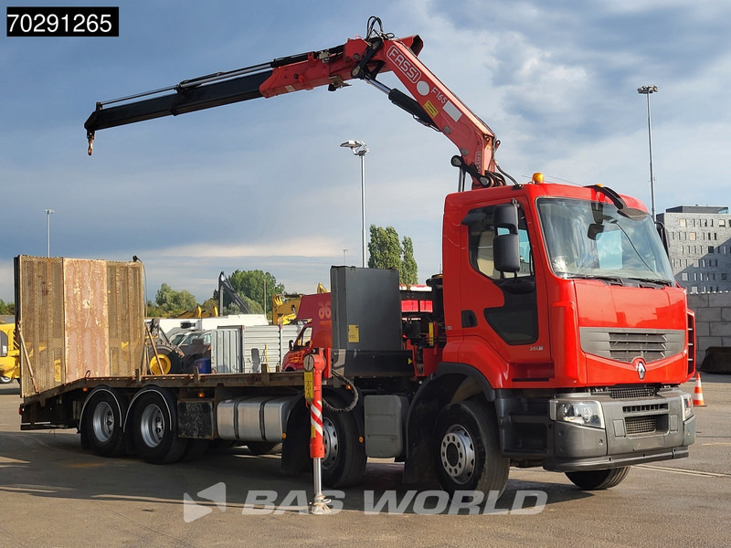Renault Premium 380 8X4 Fassi F165A.2.22 Crane Kran Hydraulic Ramp Lift-Axle Euro 5 - Бордови камион, Камион с кран: снимка 3 Renault Premium 380 8X4 Fassi F165A.2.22 Crane Kran Hydraulic Ramp Lift-Axle Euro 5 - Бордови камион, Камион с кран: снимка 3