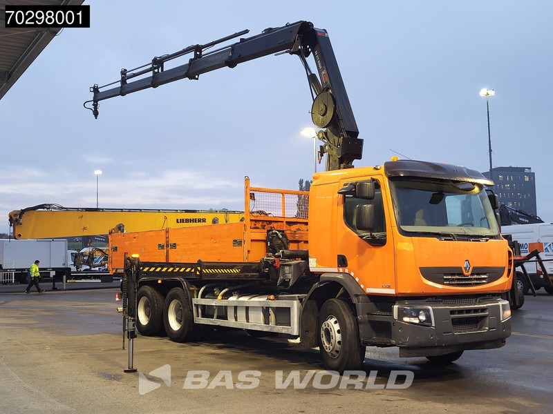 Renault Premium 430 Lander 6X4 HIAB 211 EP-4 Crane Tipper Big-Axle Automatic Euro 5 - Самосвал камион, Камион с кран: снимка 5 Renault Premium 430 Lander 6X4 HIAB 211 EP-4 Crane Tipper Big-Axle Automatic Euro 5 - Самосвал камион, Камион с кран: снимка 5