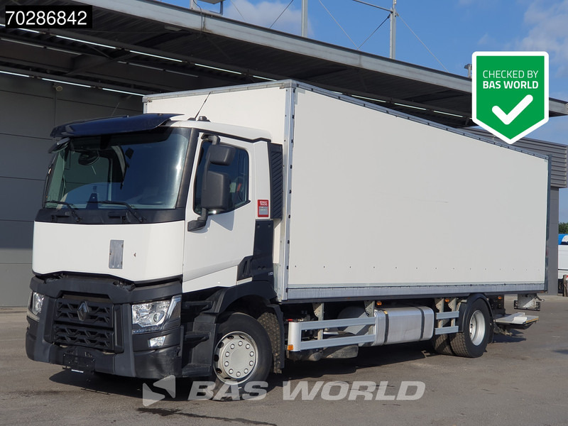 Renault T 380 4X2 19tonner Palfinger Ladebordwand Automatic Euro 6 - Камион фургон: снимка 1 Renault T 380 4X2 19tonner Palfinger Ladebordwand Automatic Euro 6 - Камион фургон: снимка 1