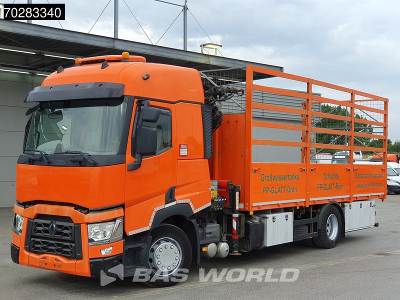 Renault T 380 4X2 Palfinger PK18002-EH Kran Crane Retarder Standklima Euro 6 - Бордови камион, Камион с кран: снимка 2 Renault T 380 4X2 Palfinger PK18002-EH Kran Crane Retarder Standklima Euro 6 - Бордови камион, Камион с кран: снимка 2