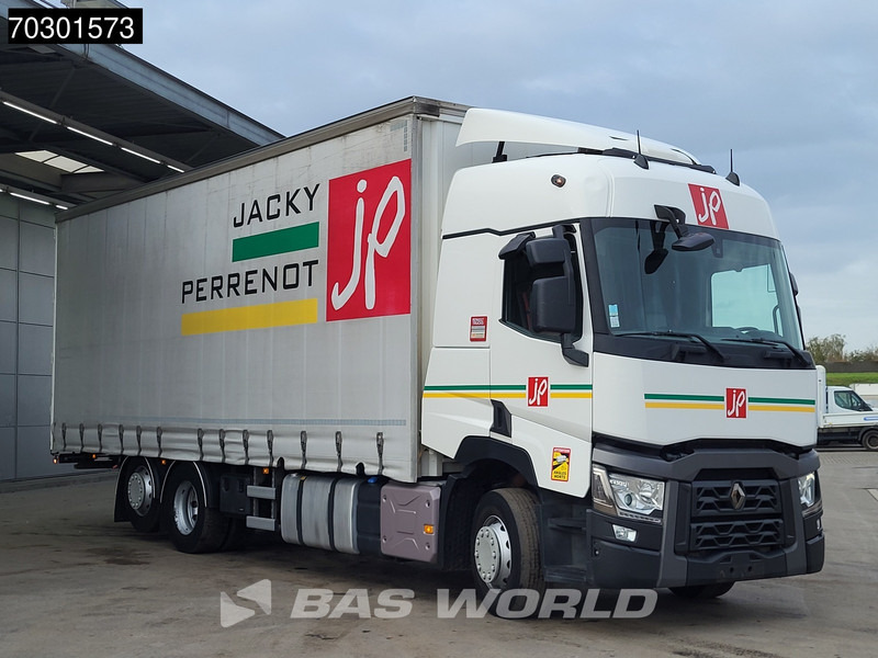 Renault T 480 6X2 Curtainsides Lift + steering axle Automatic Euro 6 - Камион с брезент: снимка 3 Renault T 480 6X2 Curtainsides Lift + steering axle Automatic Euro 6 - Камион с брезент: снимка 3