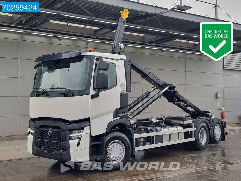 Renault T 480 6X2 HYVA 20-65-S Lift-Lenkasche GSR Optibrake+ - Мултилифт с кука камион: снимка 1 Renault T 480 6X2 HYVA 20-65-S Lift-Lenkasche GSR Optibrake+ - Мултилифт с кука камион: снимка 1