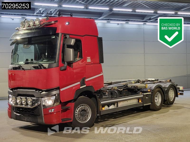 Renault T 520 6X2 21Ton Meiller RS 21.70 Retarder Lift+Steering-Axle Automatic ACC Euro 6 - Мултилифт с кука камион: снимка 1 Renault T 520 6X2 21Ton Meiller RS 21.70 Retarder Lift+Steering-Axle Automatic ACC Euro 6 - Мултилифт с кука камион: снимка 1