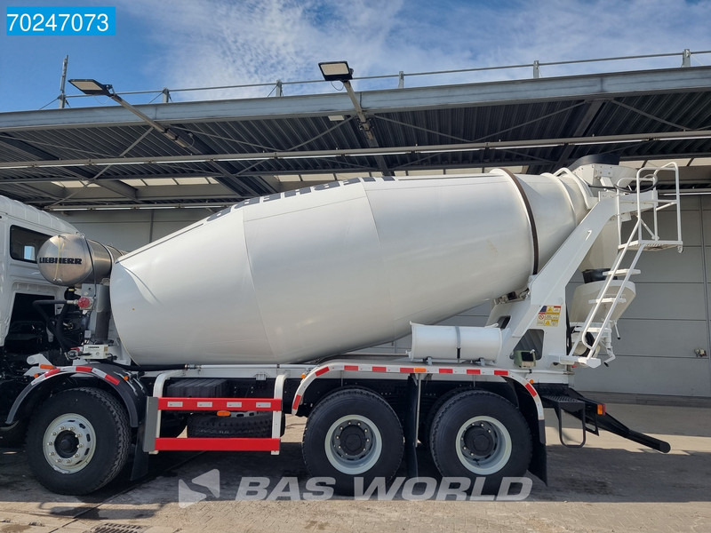 Нови Бетоновоз SHACMAN M3000 S 8X4 8m3 Liebherr mixer Manual Big-Axle Steelsuspension: снимка 8