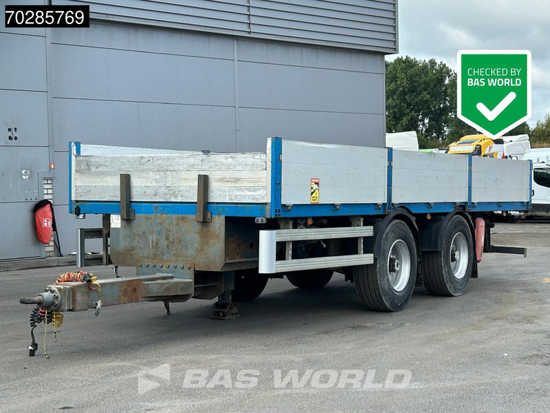 Samro 2EC19 2 axles - Бордово ремарке/ Платформа: снимка 1 Samro 2EC19 2 axles - Бордово ремарке/ Платформа: снимка 1