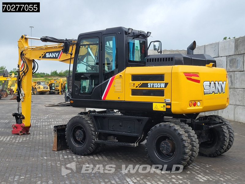 Sany SY155W - Колесен багер: снимка 2 Sany SY155W - Колесен багер: снимка 2