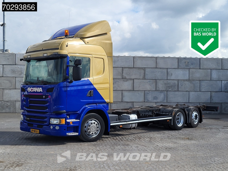 Scania G410 6X2 NL-Truck BDF Retarder Lift-steering axle Hydraulic ACC Euro 6 - Контейнеровоз/ Сменна каросерия камион: снимка 1 Scania G410 6X2 NL-Truck BDF Retarder Lift-steering axle Hydraulic ACC Euro 6 - Контейнеровоз/ Сменна каросерия камион: снимка 1