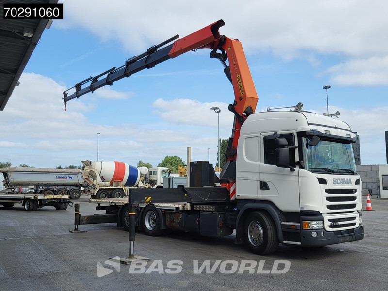 Scania G410 6X2 Palfinger 53002 SH Kran Crane Lift+steering ACC Navi Euro 6 - Бордови камион, Камион с кран: снимка 3 Scania G410 6X2 Palfinger 53002 SH Kran Crane Lift+steering ACC Navi Euro 6 - Бордови камион, Камион с кран: снимка 3
