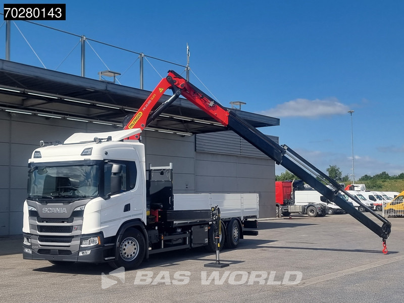 Scania G410 6X2 Palfinger PK24.001 SLD 5 Kran Crane Retarder Lift+Lenkachse Euro 6 - Бордови камион, Камион с кран: снимка 5 Scania G410 6X2 Palfinger PK24.001 SLD 5 Kran Crane Retarder Lift+Lenkachse Euro 6 - Бордови камион, Камион с кран: снимка 5