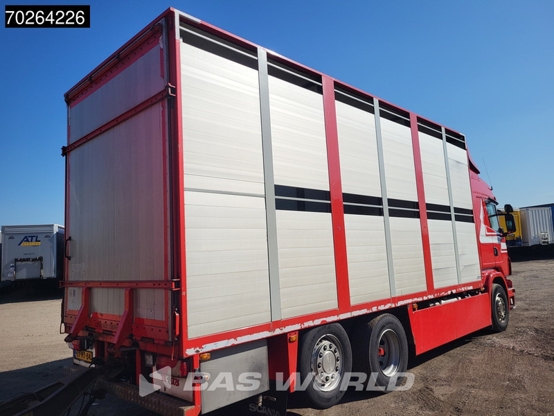 Scania G420 6X2 Van Dijk Cattle transport Liftable floor Lift-Asche Euro 5 - Камион фургон: снимка 3 Scania G420 6X2 Van Dijk Cattle transport Liftable floor Lift-Asche Euro 5 - Камион фургон: снимка 3