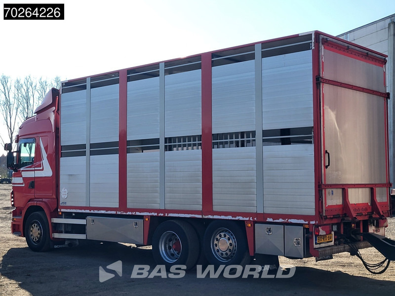 Scania G420 6X2 Van Dijk Cattle transport Liftable floor Lift-Asche Euro 5 - Камион фургон: снимка 2 Scania G420 6X2 Van Dijk Cattle transport Liftable floor Lift-Asche Euro 5 - Камион фургон: снимка 2