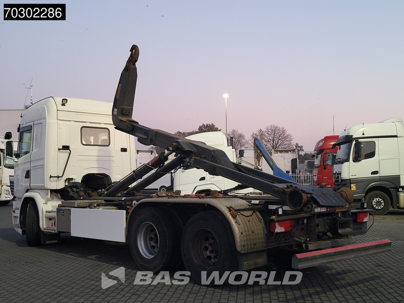 Scania G450 6X2 HIAB XR21Z59 containersystem 3-pedals Retarder Lift-Axle Euro 6 - Мултилифт с кука камион: снимка 2 Scania G450 6X2 HIAB XR21Z59 containersystem 3-pedals Retarder Lift-Axle Euro 6 - Мултилифт с кука камион: снимка 2