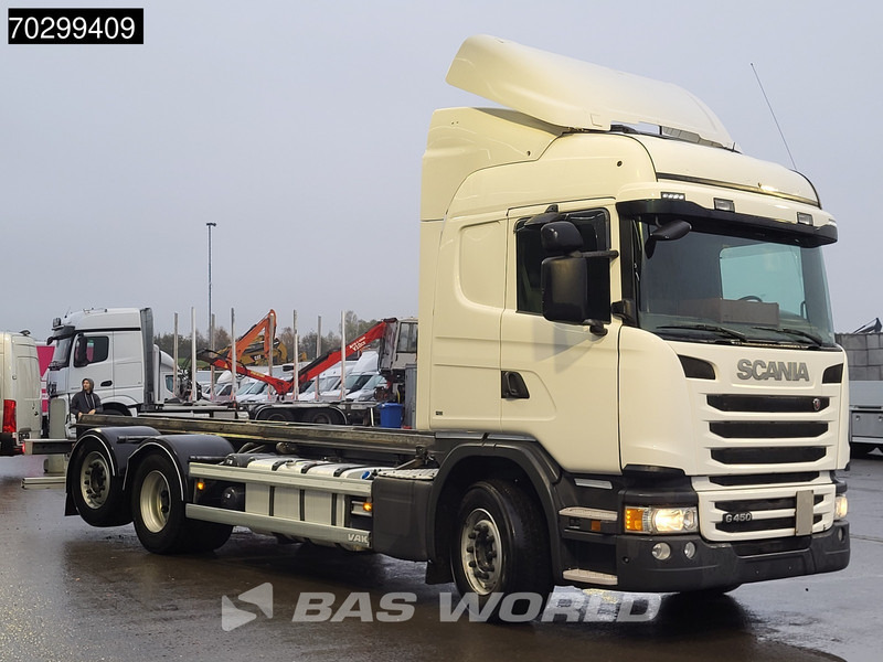 Scania G450 G 6X2 Full air suspension Automatic Lift+steering Axle Euro 6 - Контейнеровоз/ Сменна каросерия камион: снимка 3 Scania G450 G 6X2 Full air suspension Automatic Lift+steering Axle Euro 6 - Контейнеровоз/ Сменна каросерия камион: снимка 3